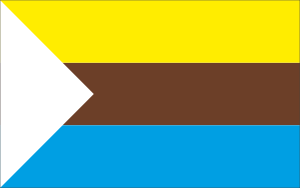Flaga Miasta i Gminy Margonin